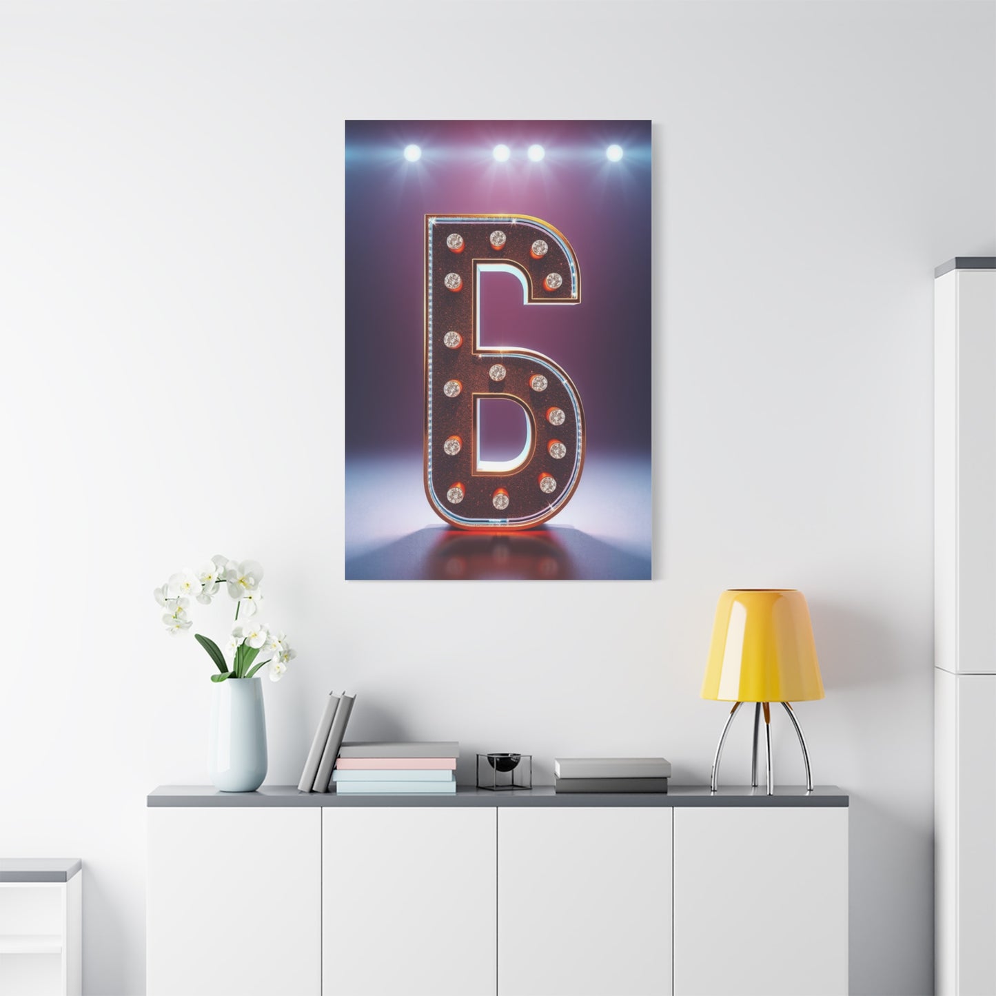 Supreme Alphabet & Letter B Art Collection Wall Art & Canvas Print