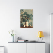 Tropical Green Botanical Still Life Wall Art & Canvas Print