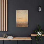 Minimal Desert Horizon Sunset Panorama Wall Art & Canvas Print