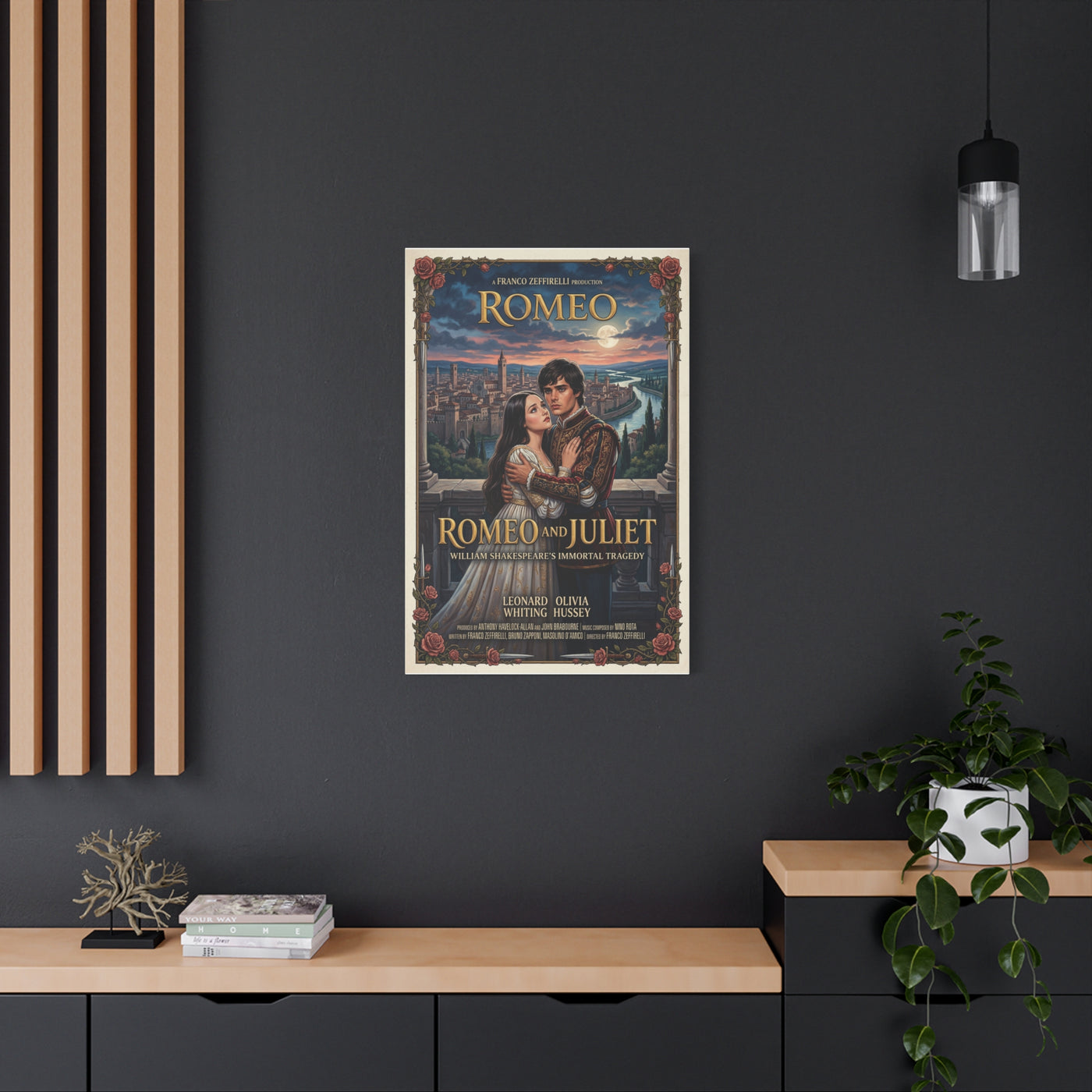 Romeo and Juliet Movie Poster Wall Art & Canvas Print