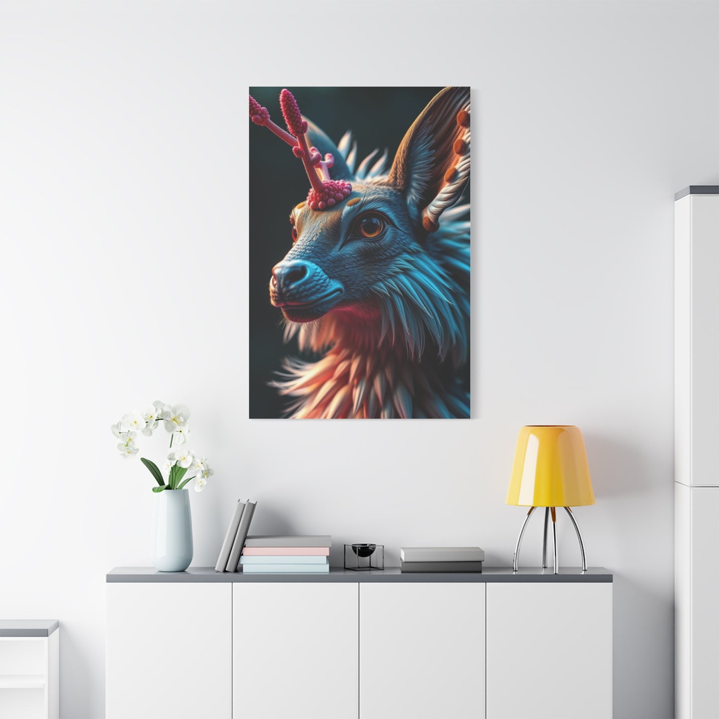 Floral Serenade Art Canvas Wall Art & Canvas Print