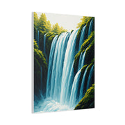 Lush Forest Waterfall Wall Art & Canvas Prints