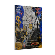 Entrepreneur Street Collage Success Street Wall Art & Canvas Print