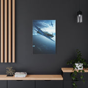 Aerial Combat Dive Action Wall Art & Canvas Prints
