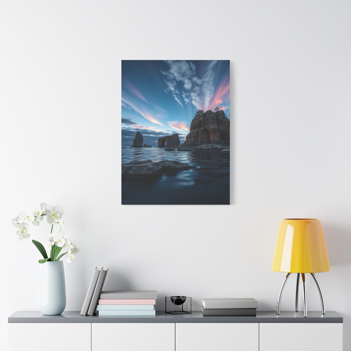 Michigan Sky Media Art Supreme Canvas Wall Art & Canvas Print