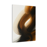 Dark Gold Flow Abstract Wall Art & Canvas Prints