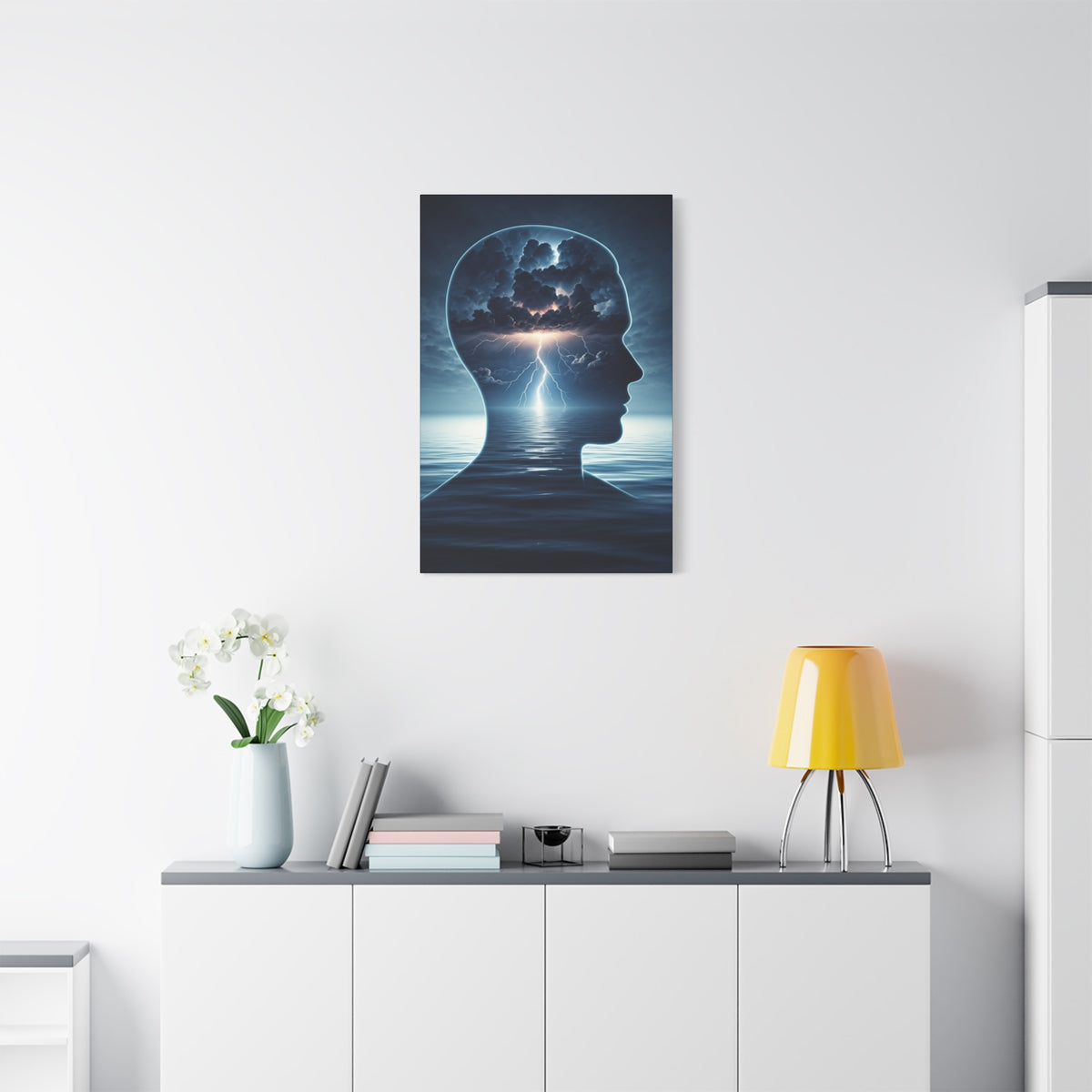 Mind Storm Reflection Wall Art & Canvas Prints