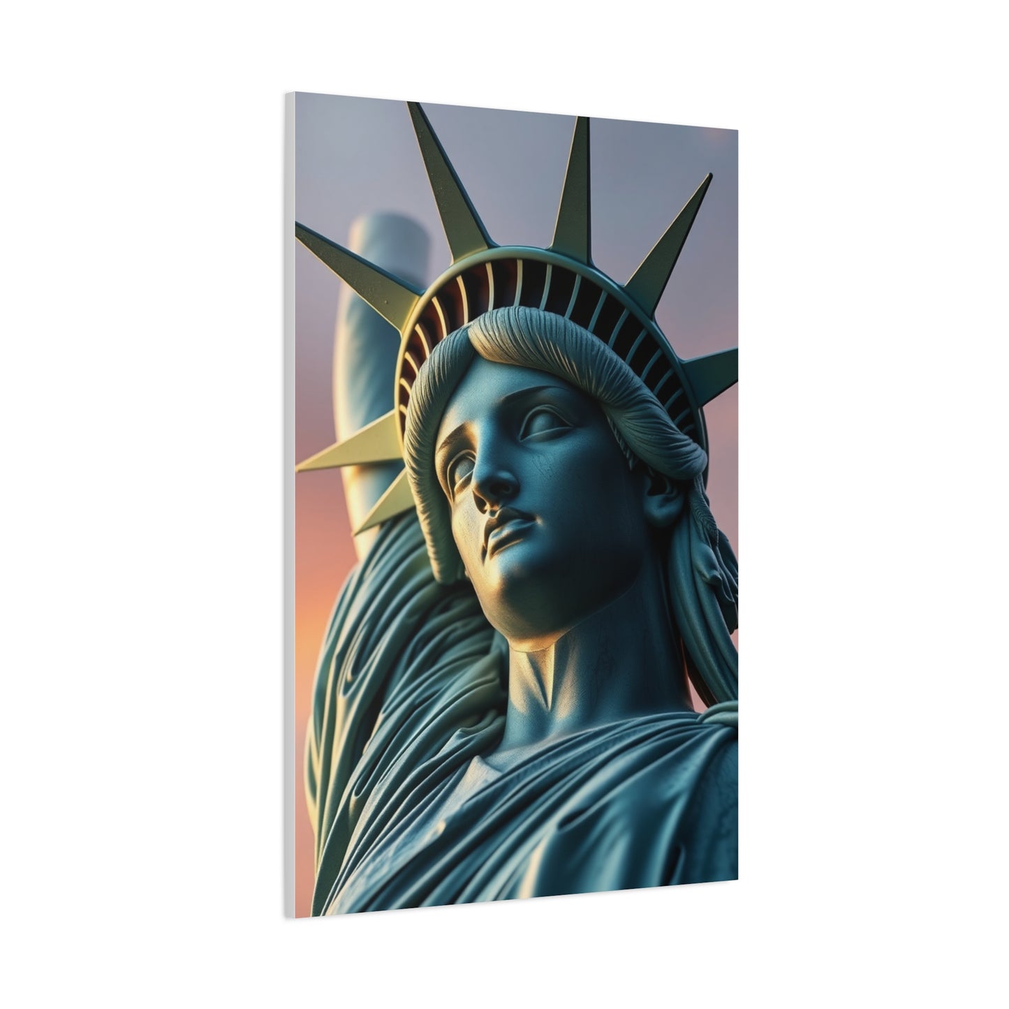 Majestic Freedom Portrait Wall Art & Canvas Print