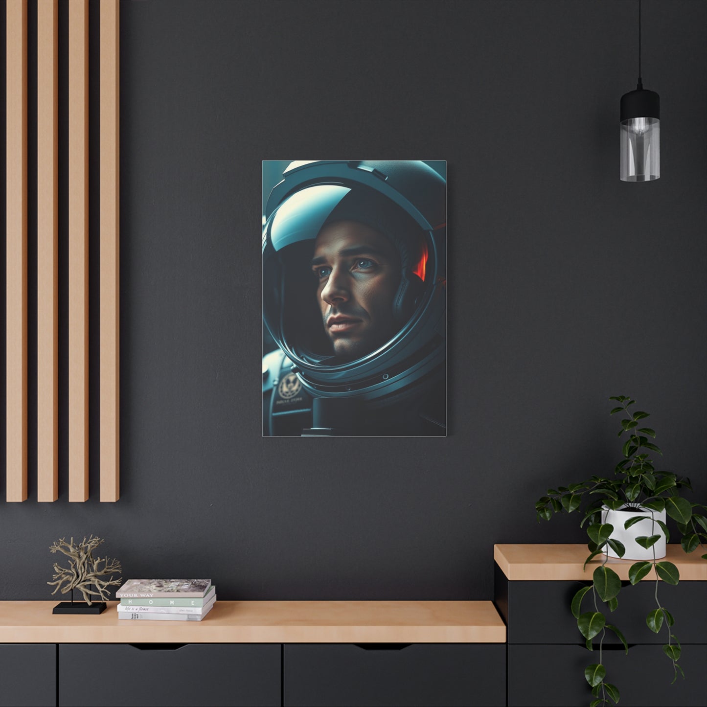 Galactic Pilgrim Canvas Wall Art & Canvas Print