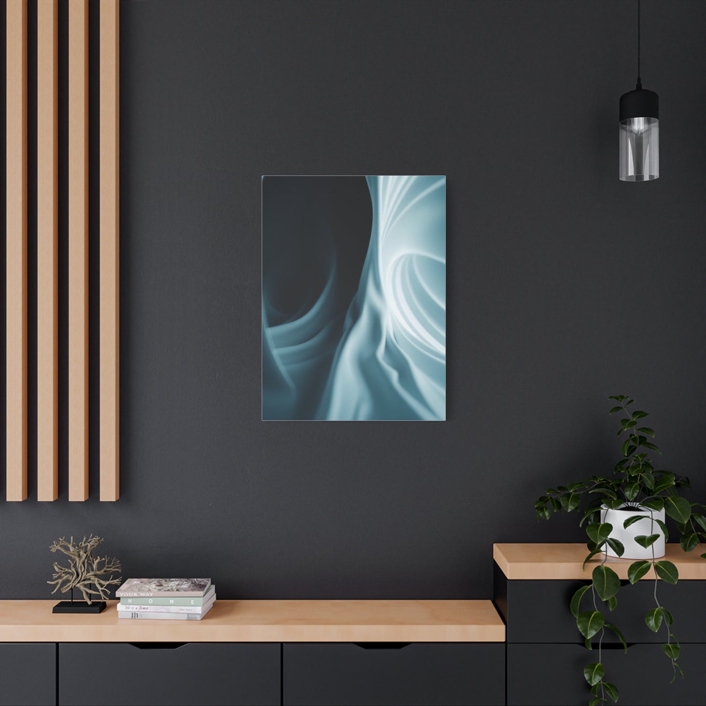 Masterpiece Gray & White Art Vision Wall Art & Canvas Print