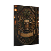 Irish Pub Heritage Crest Wall Art & Canvas Print