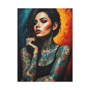 Ember Ink Muse Portrait Wall Art & Canvas Print