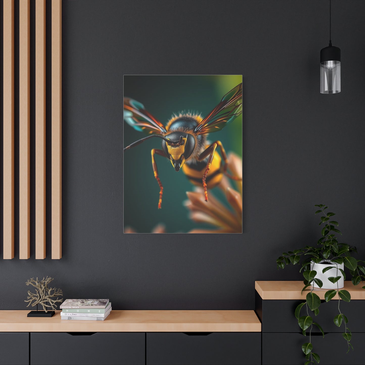 Bees, Hornet & Wasps Art Supreme Canvas Wall Art & Canvas Print