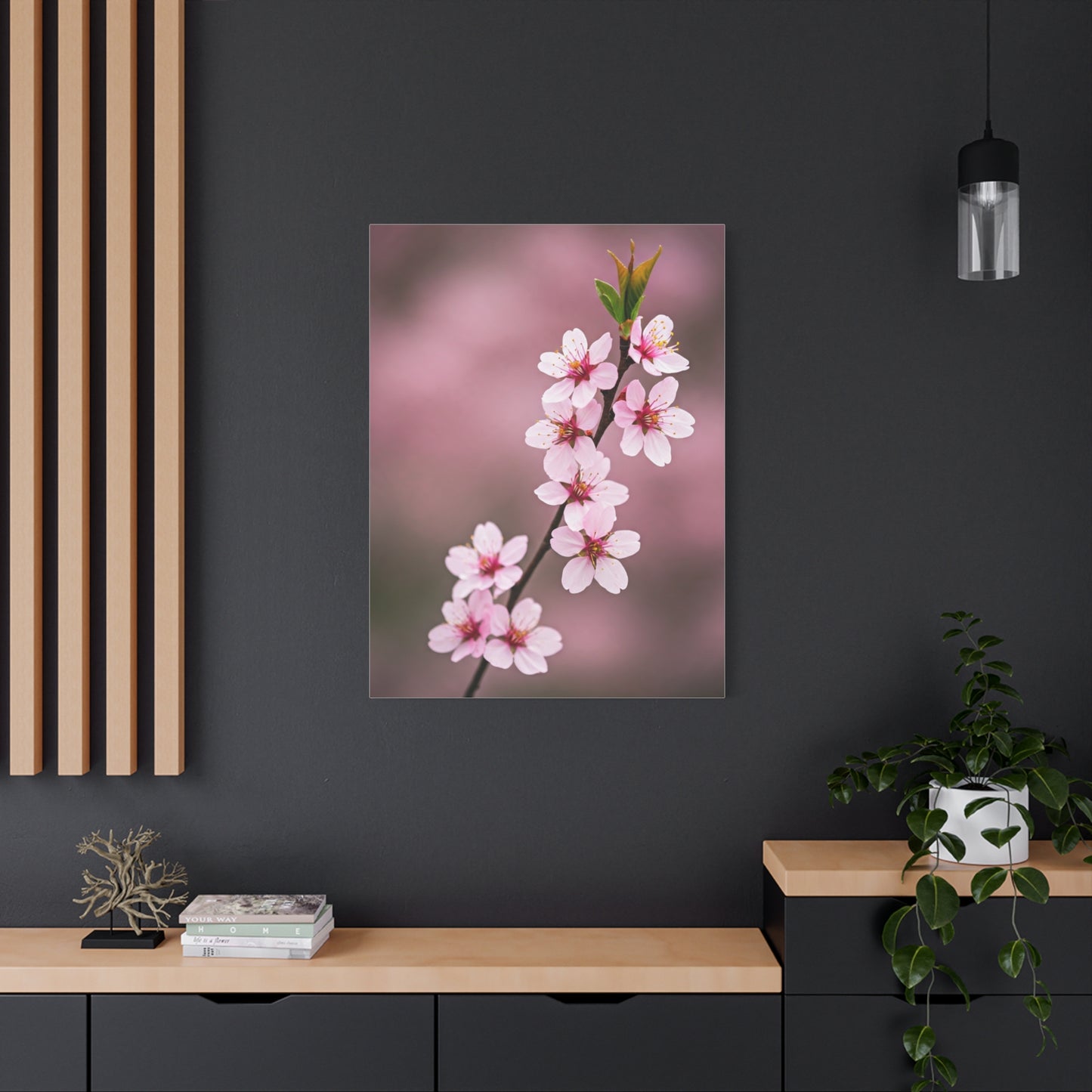 Soft Macro Cherry Blossom Floral Photography Wall Art & Canvas Prints