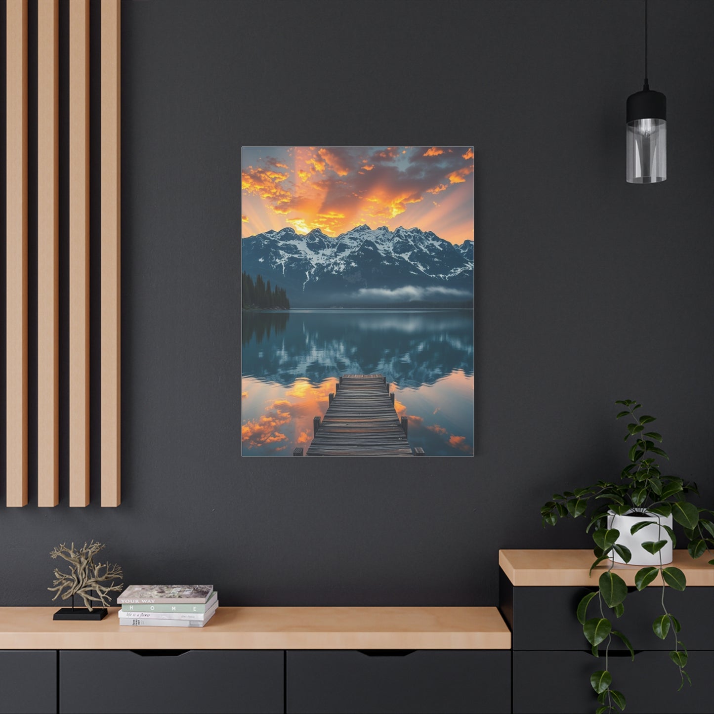Supreme Lakes Art Beautiful Collection Wall Art & Canvas Print