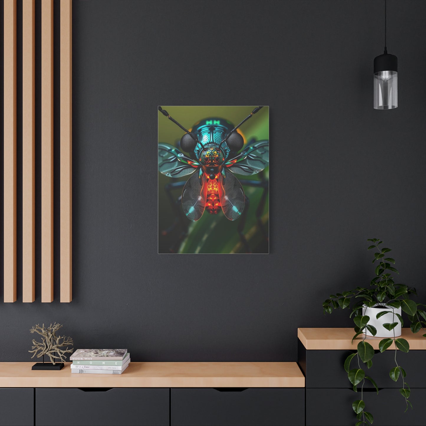 Firefly (Lighting Bug) Art Supreme Canvas Wall Art & Canvas Print
