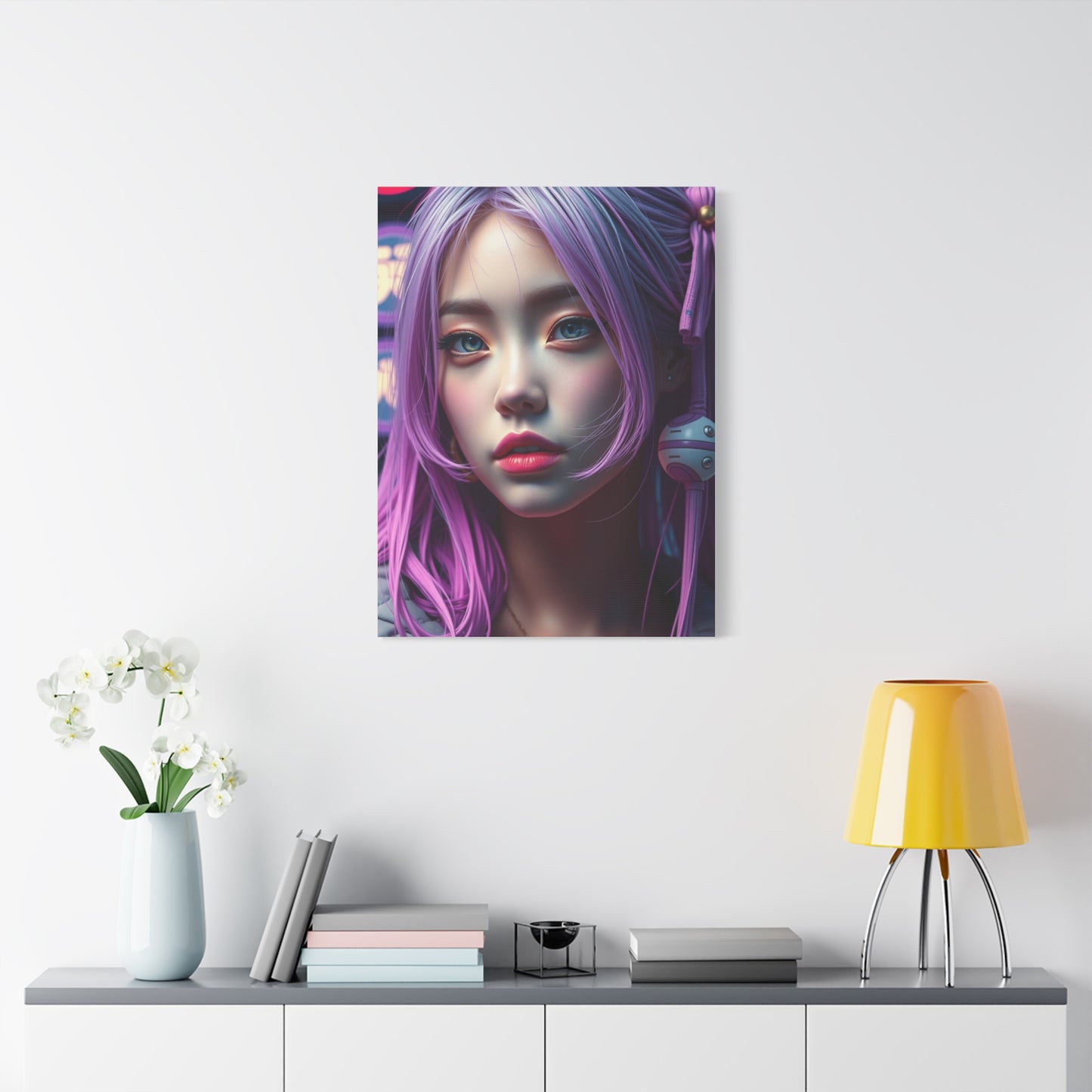 Warakami Vaporwave Art Supreme Canvas Wall Art & Canvas Print