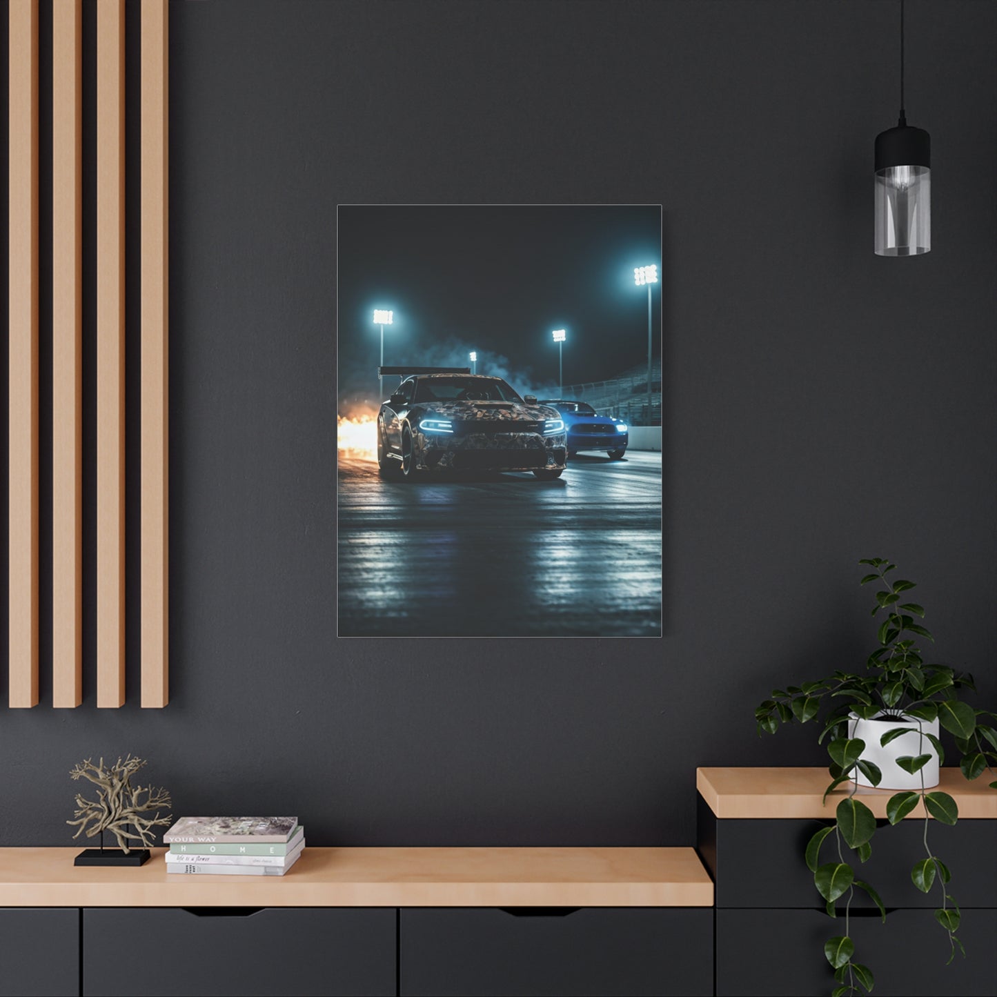 Hellcat Inferno Launch – Mustang Mach 1 Under Pressure Wall Art & Canvas Prints