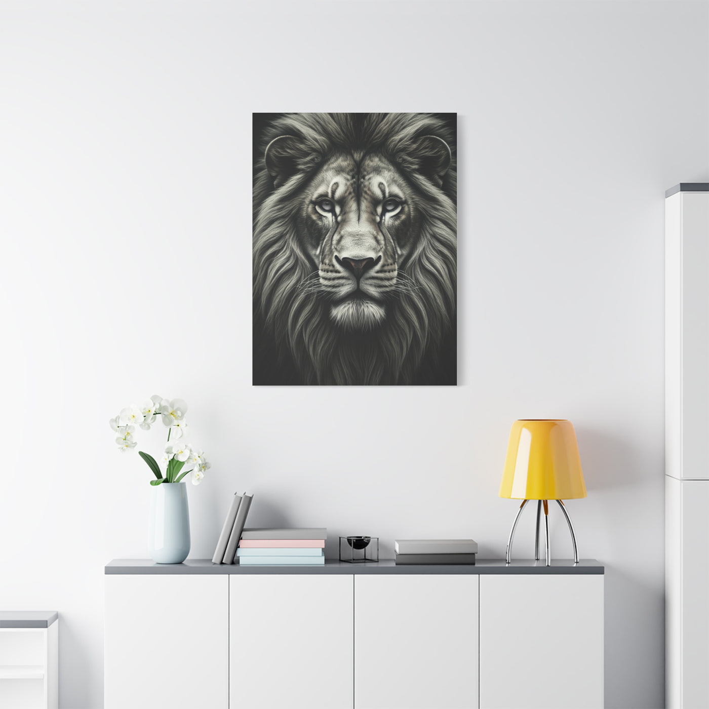Majestic Lion King Portrait Wall Art & Canvas Prints