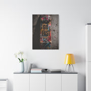 Go Fast Skateboard Street Wall Art & Canvas Print