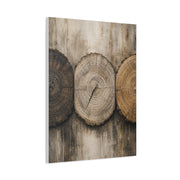 Natural Wood Grain Tree Rings Abstract Trees Wall Art & Canvas Print