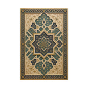 Ornate Islamic Geometric Relief Wall Art & Canvas Print
