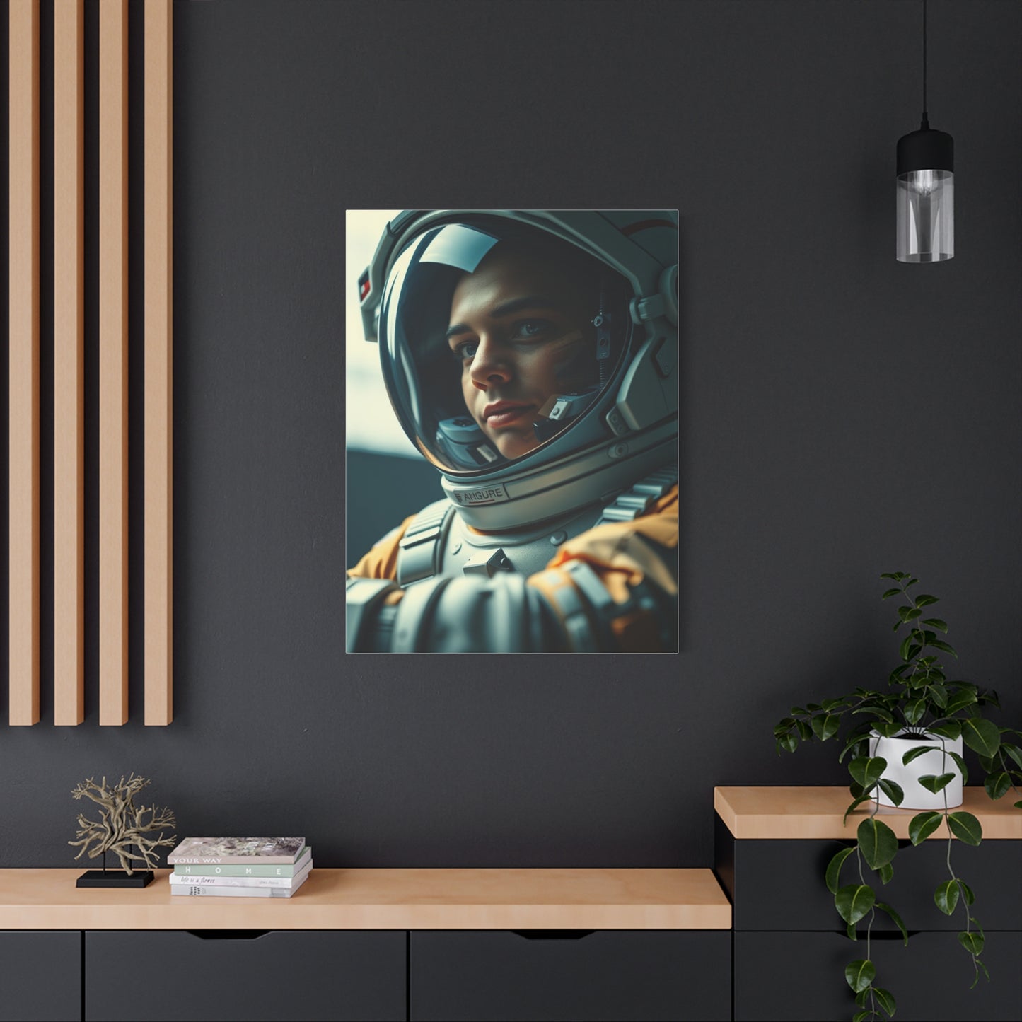 Lunar Explorer Illumination Wall Art & Canvas Print