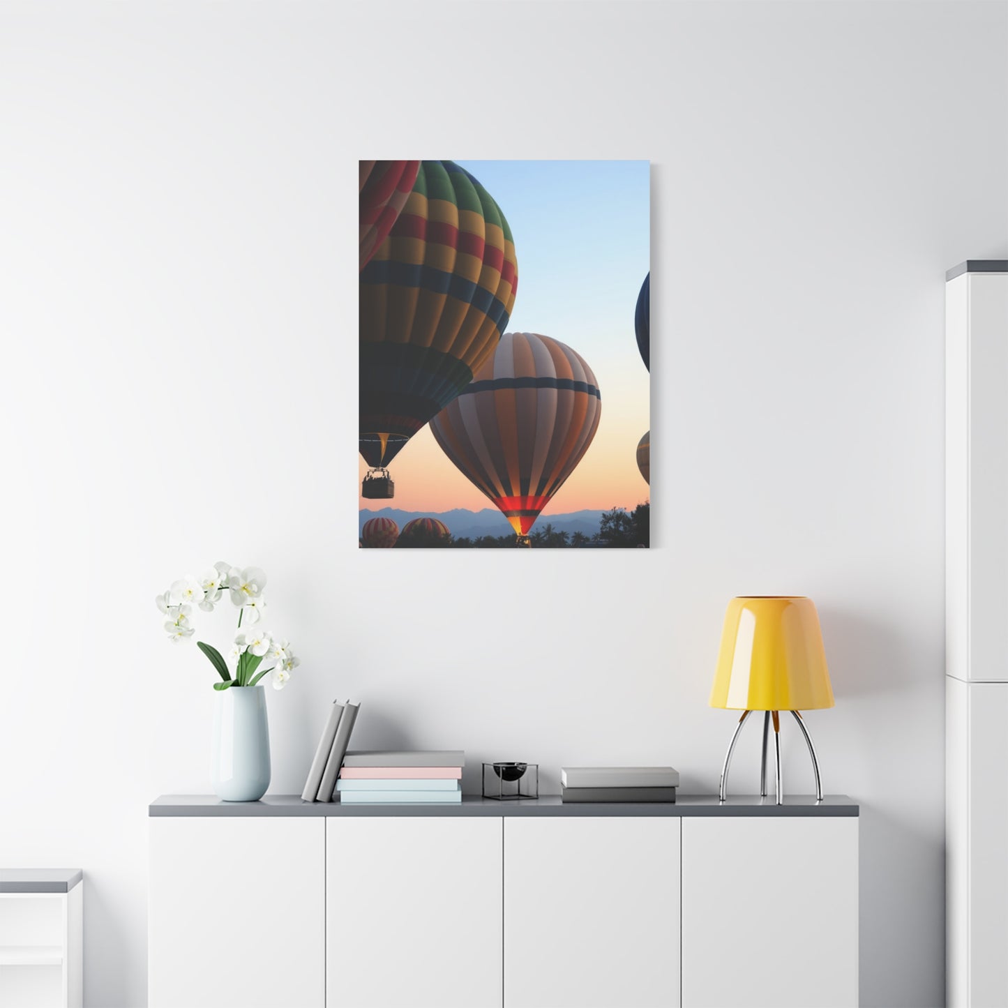 Hot Air Balloon Art Supreme Canvas Wall Art & Canvas Print