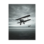 Vintage Squadron Over Open Seas Wall Art & Canvas Prints