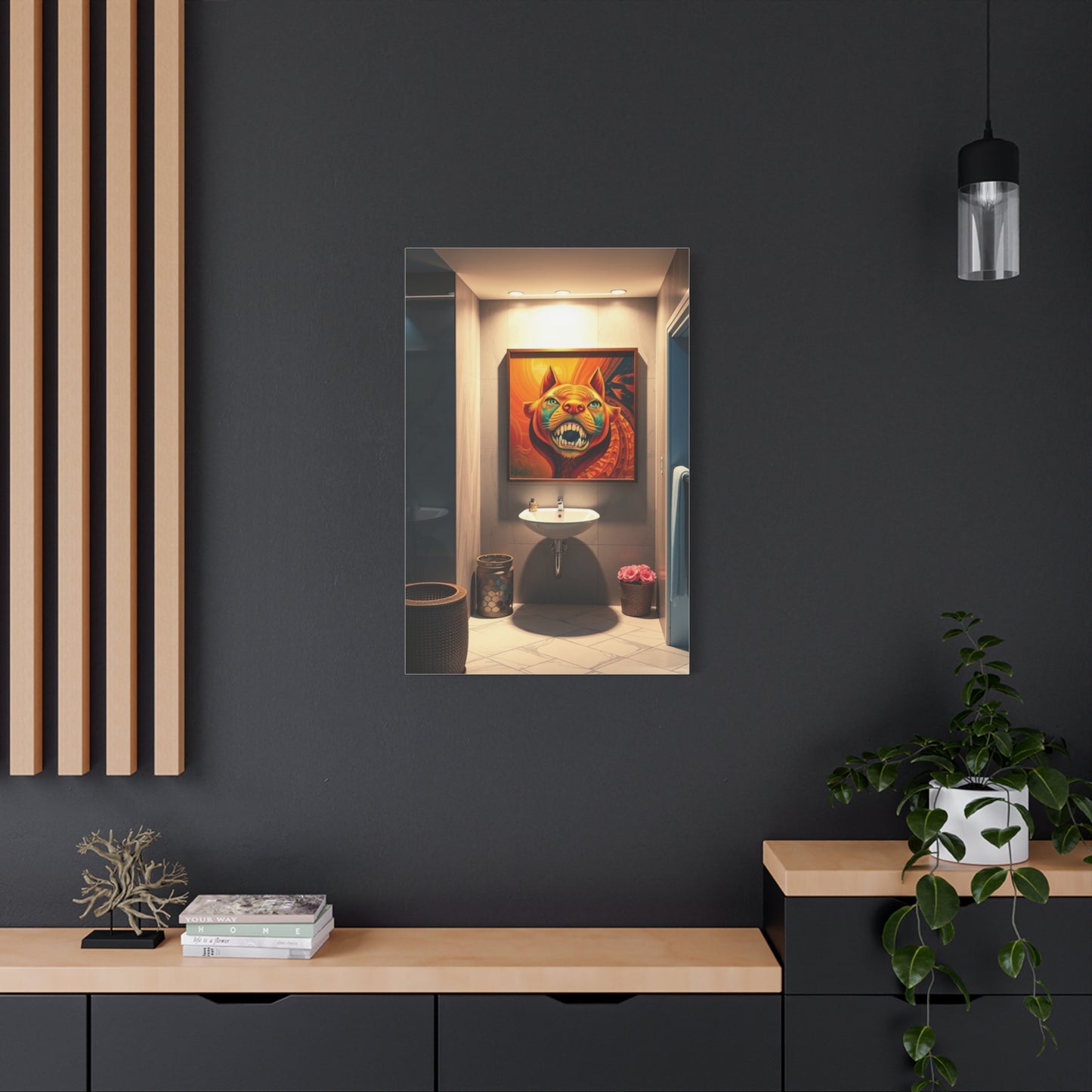 Elegant Bath Retreat Artworks Wall Art & Canvas Print