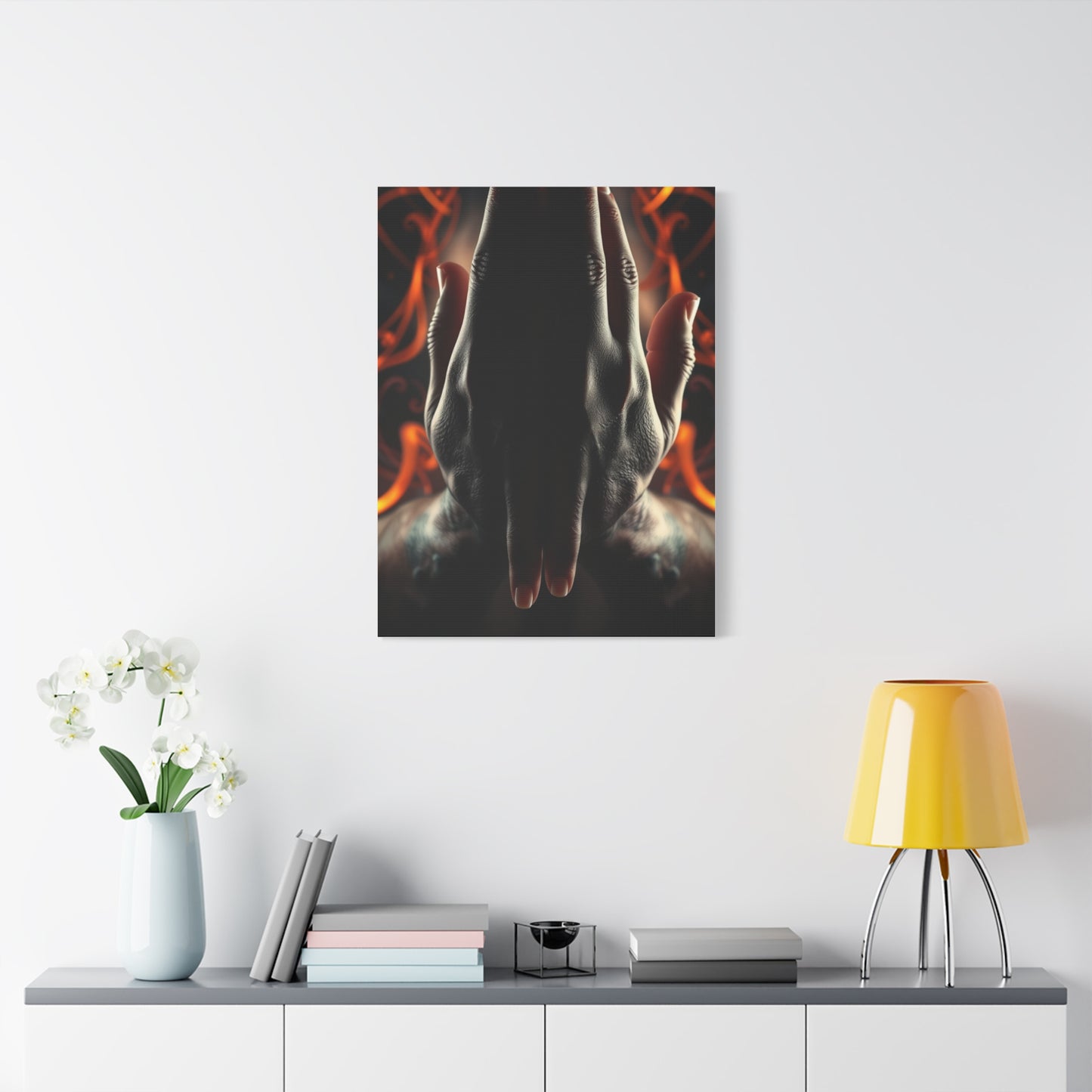 Masterpiece Hands Art Vision Wall Art & Canvas Print