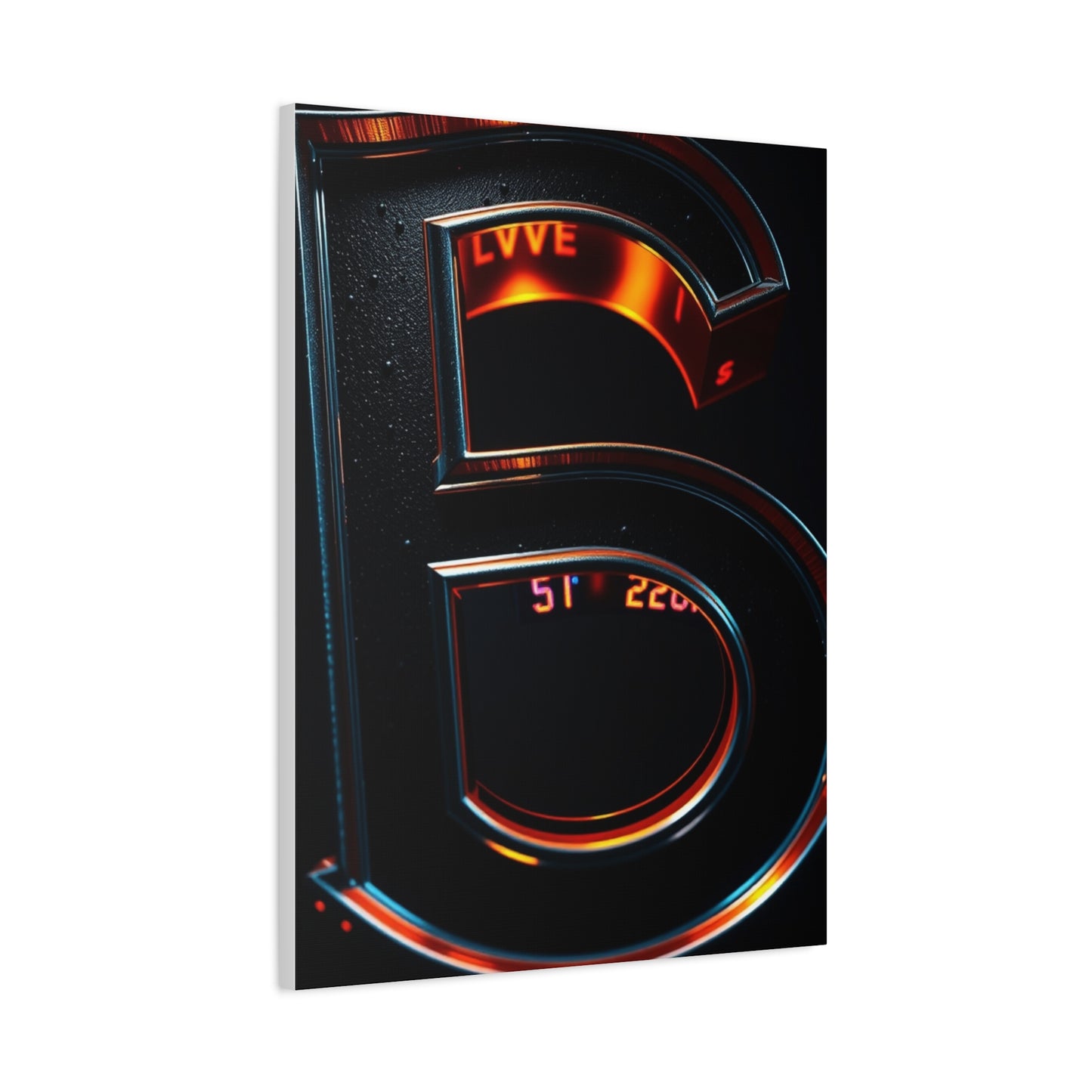Alphabet & Letter B Art Refined Canvas Wall Art & Canvas Print