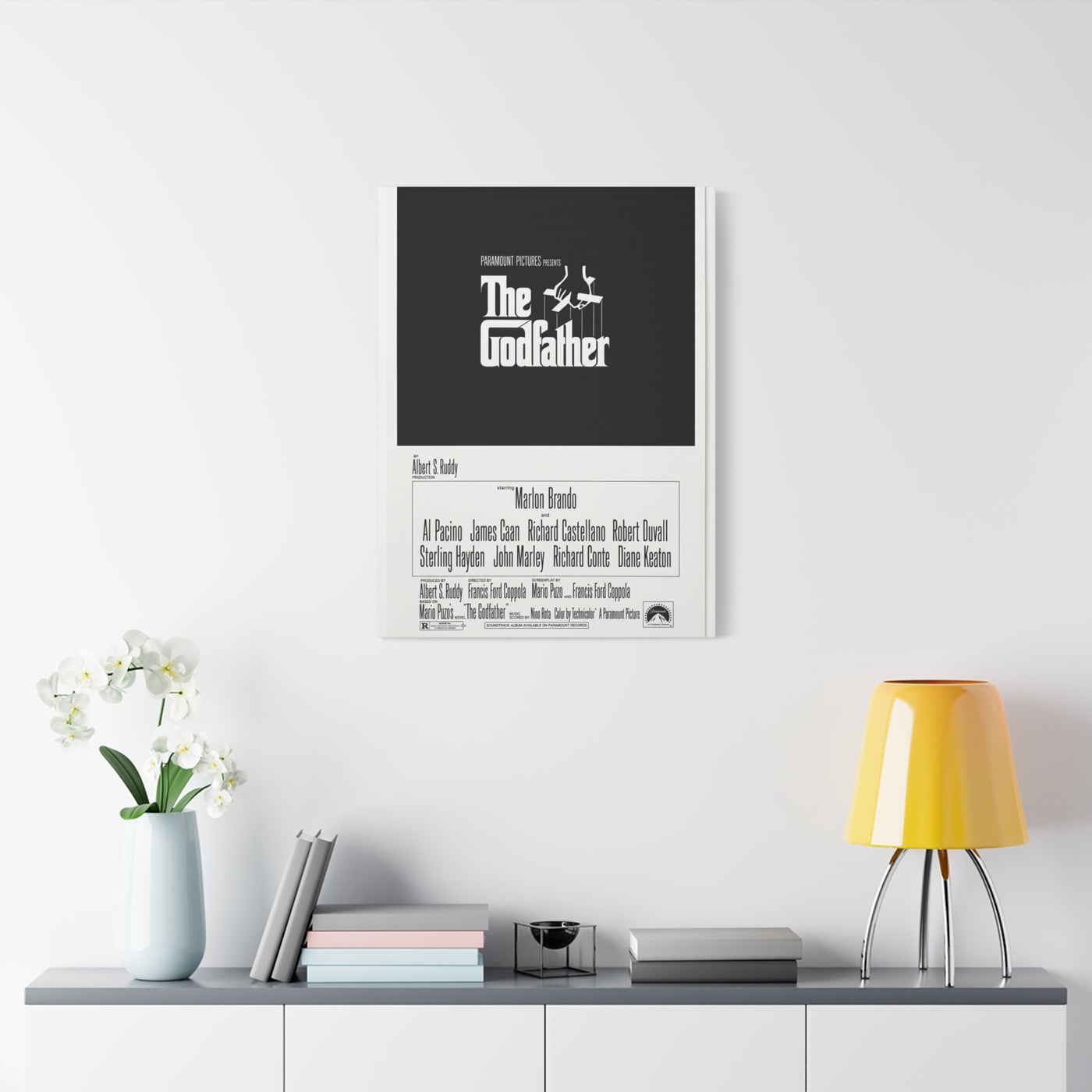 The Godfather Movie Poster Wall Art & Canvas Print