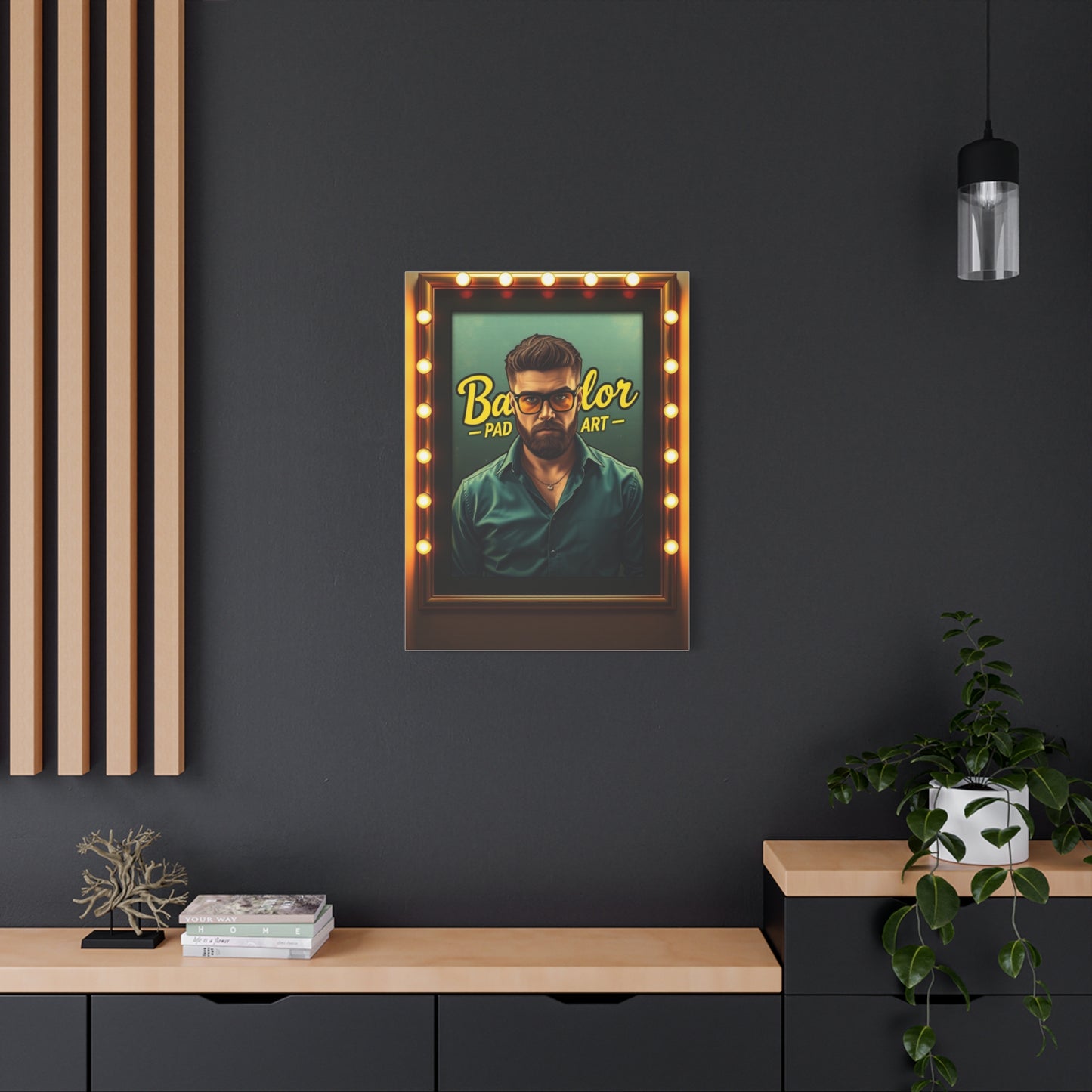 Bachelor Pad Art Refined Canvas Wall Art & Canvas Print
