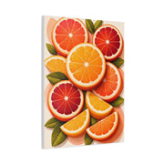 Modern Citrus Still Life Composition Wall Art & Canvas Print