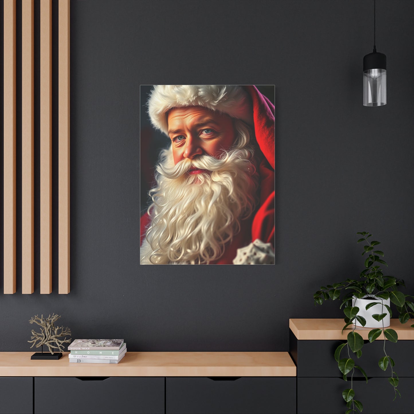 Supreme Santa Claus Art Beautiful Collection Wall Art & Canvas Print