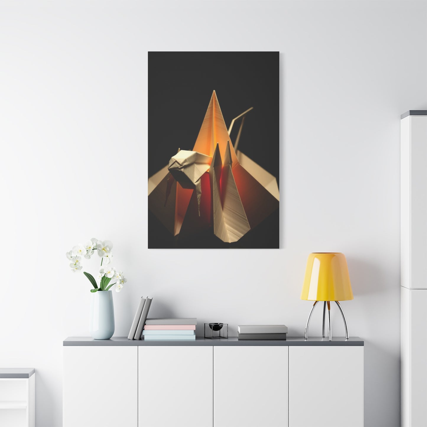 Hidden Origami Splendor Wall Art & Canvas Print