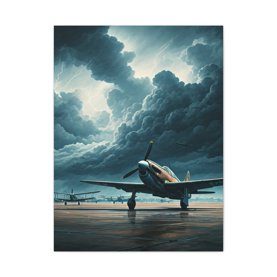Stormfront Runway Departure Wall Art & Canvas Prints