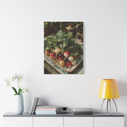 Fresh Garden Radishes Farm Sink Wall Art & Canvas Print