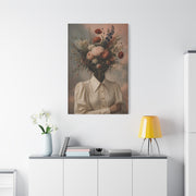 Surreal Floral Identity Portrait Wall Art & Canvas Print