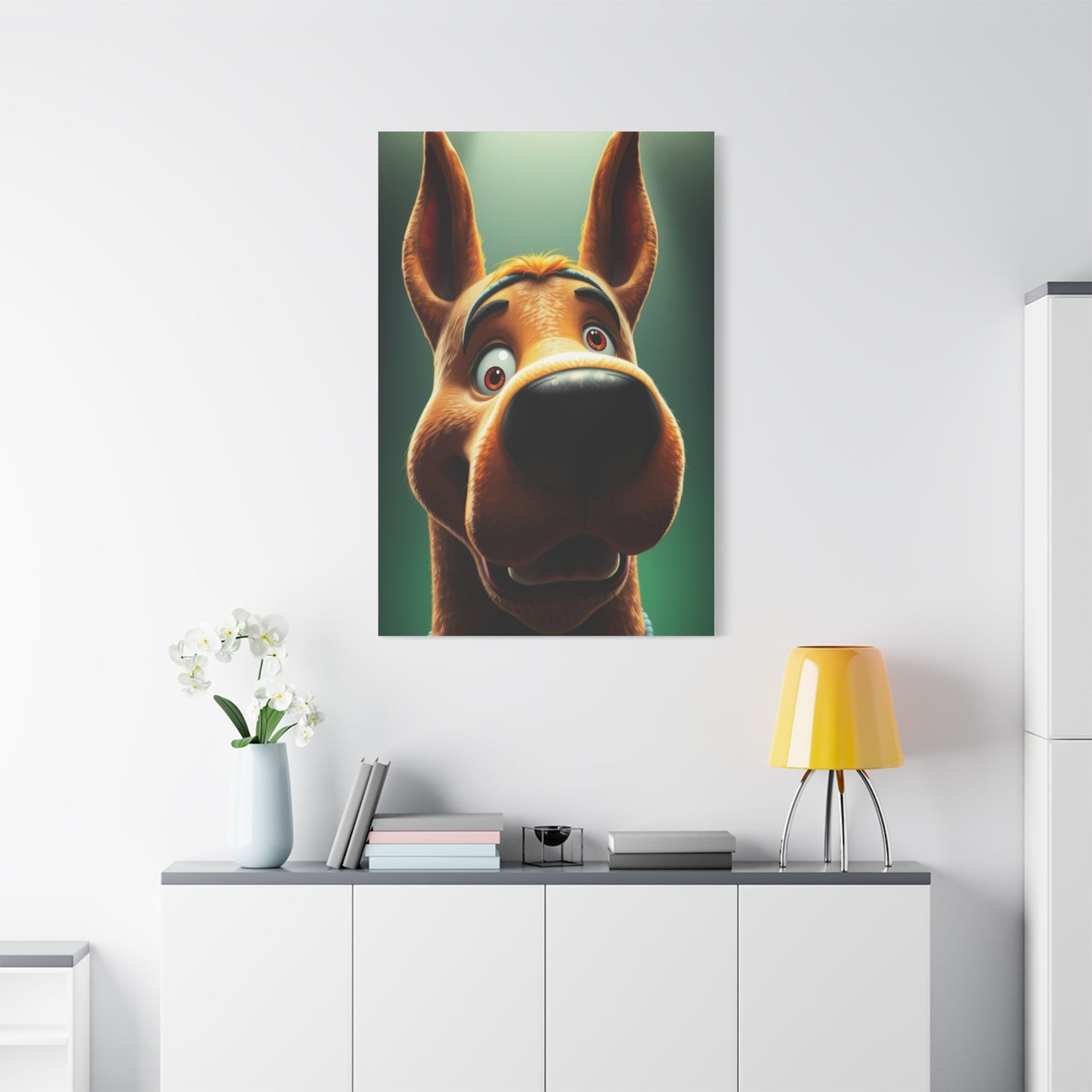 Scooby-Doo (TV Series) Characters Art Supreme Gallery Wall Art & Canvas Print