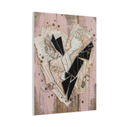Reclaimed Mixed Media Heartless Romance Wall Art & Canvas Print