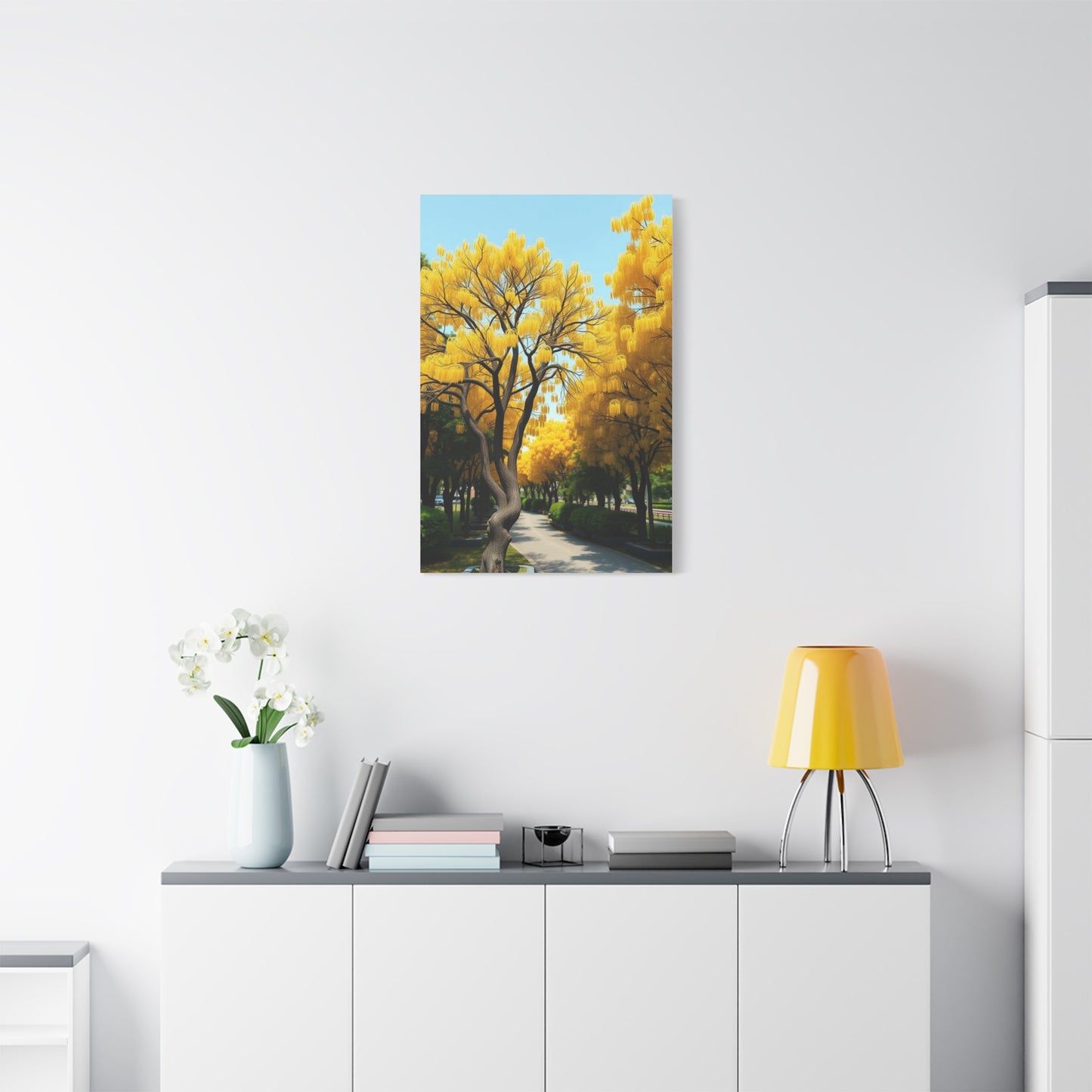 Ginkgo Tree Art Luxury Canvas Wall Art & Canvas Print