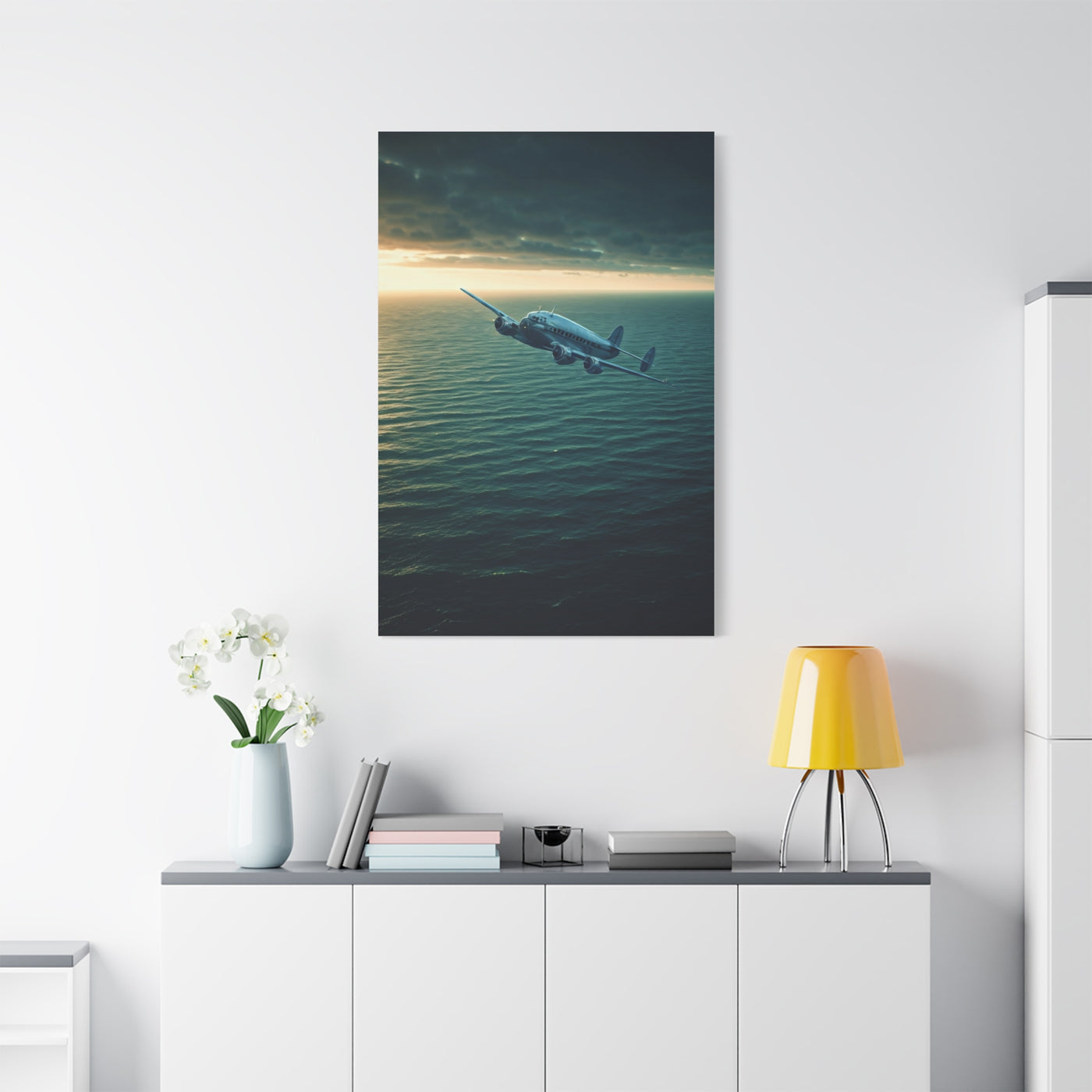 Ocean Whale Glide Serenity Wall Art & Canvas Prints