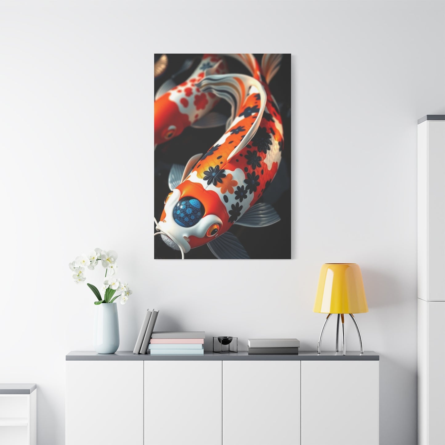 Supreme Koi Fish Art Beautiful Collection Wall Art & Canvas Print