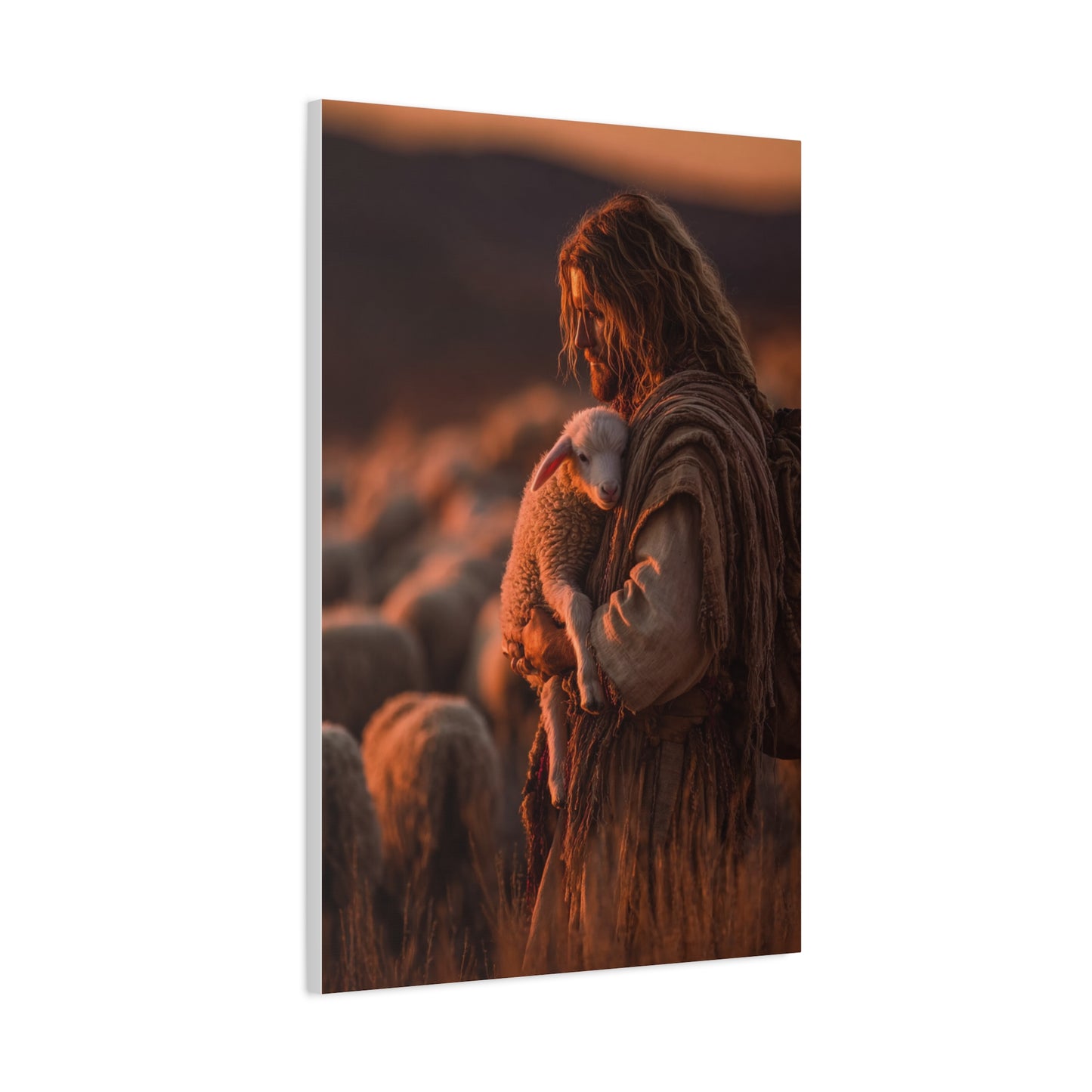 The Good Shepherd Intimate Portrait Wall Art & Canvas Print
