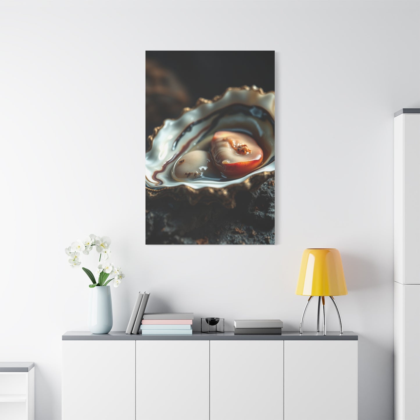 Oyster Art Canvas Art 5 Wall Art & Canvas Print
