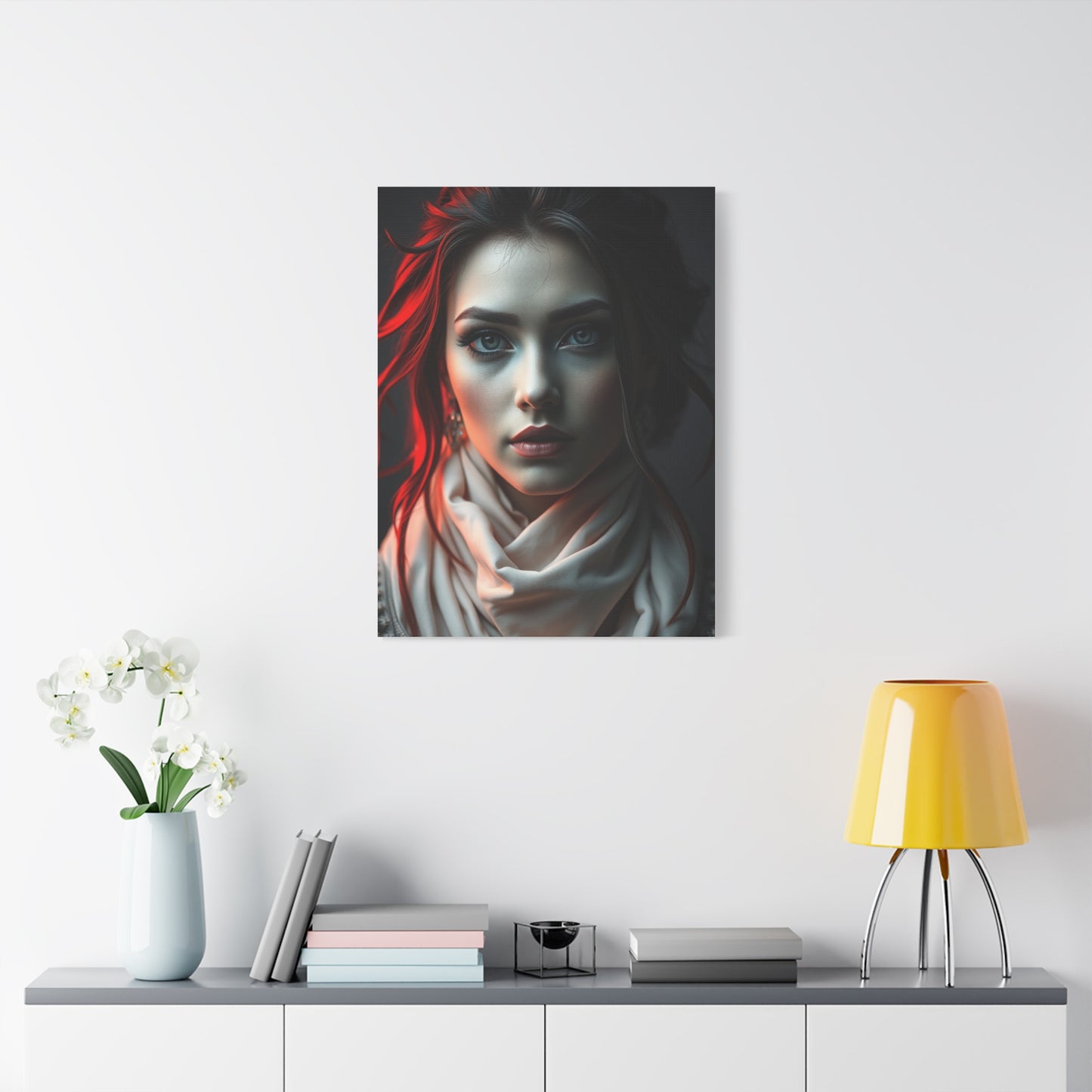 Supreme Black, White & Red Art Beautiful Collection Wall Art & Canvas Print