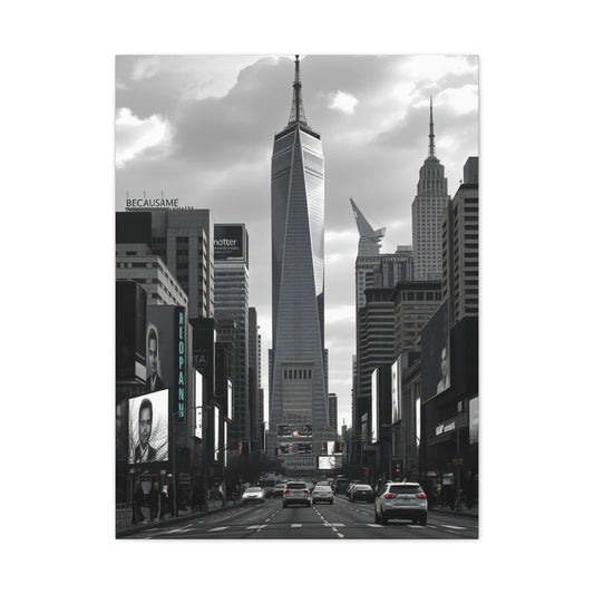 Supreme Black & White Cityscapes Art Beautiful Collection Wall Art & Canvas Print