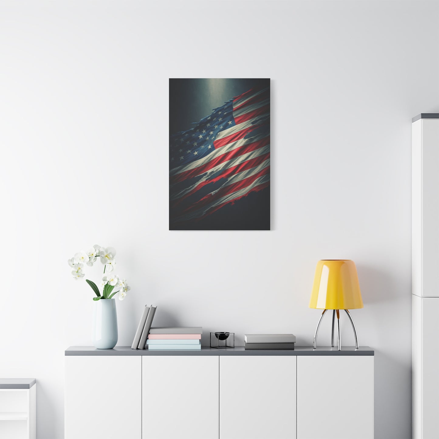 Weathered Flag of Freedom Wall Art & Canvas Prints